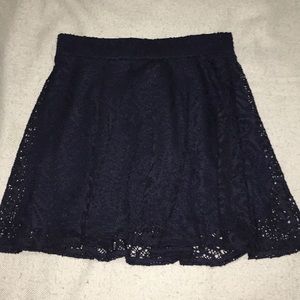 Navy skirt